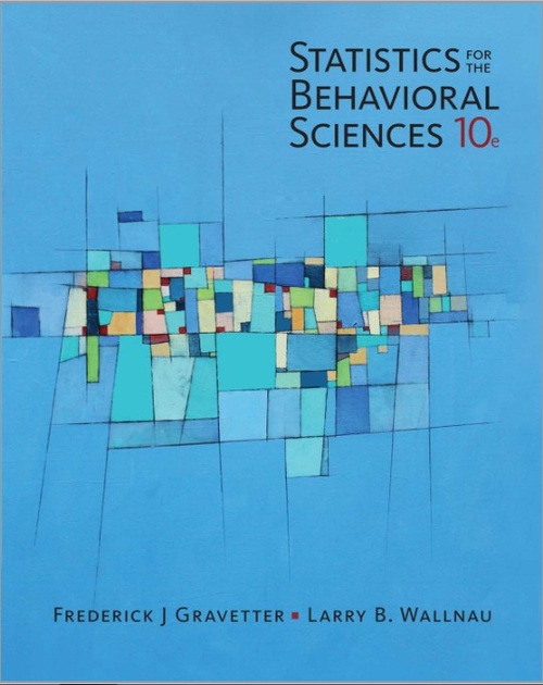 Product picture Statistics for the Behavioral Sciences 10th Edition 10e 